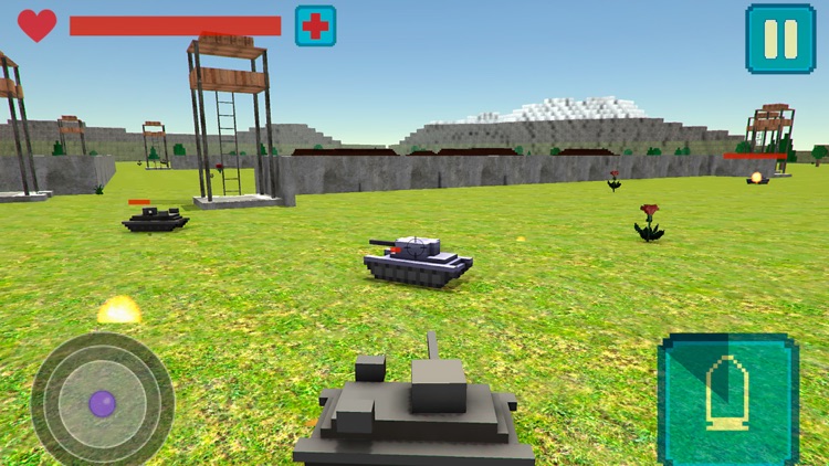 Armored Craft Tank Battle 3D screenshot-3