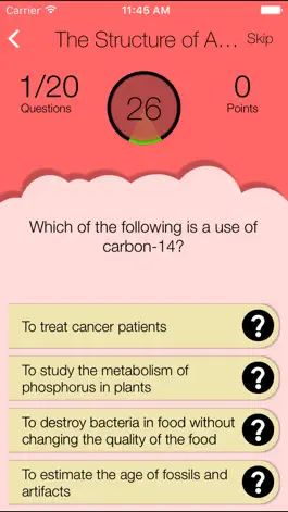 Game screenshot SPM Chemistry Quiz hack