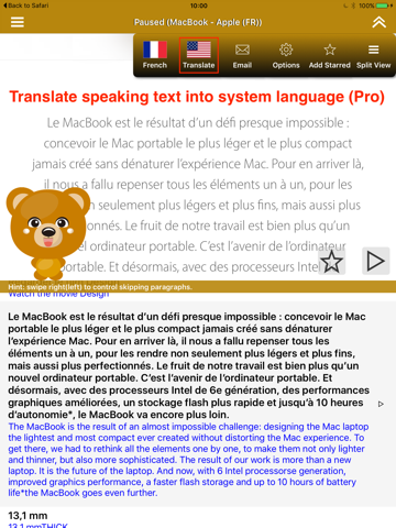 SpeakFrench 2 FREE (14 French Text-to-Speech) screenshot 3