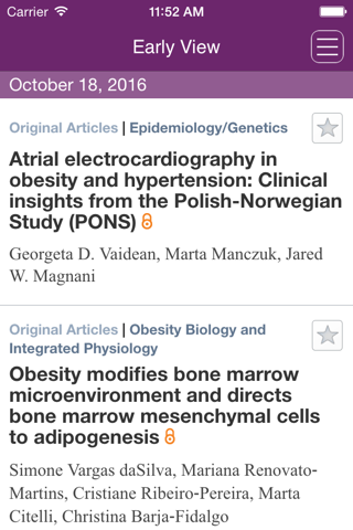 Obesity : A Research Journal screenshot 3