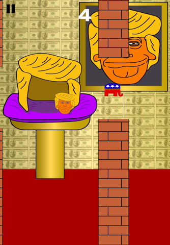 Flappy President (Donald vs. Hillary) screenshot 2