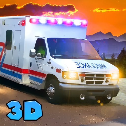 Ambulance Offroad Climb Driver 3D Full icon