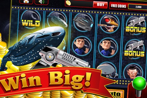 Wars of Trek in the Galaxy Night Slot Machine Game screenshot 2