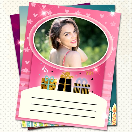 Birthday Cards Best Wishes Gift Greetings Maker icon