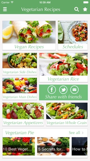 Vegetarian Recipes - healthy cooking tip