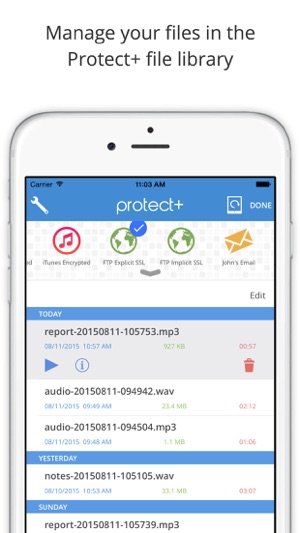 Protect+ Audio Recorder(圖4)-速報App