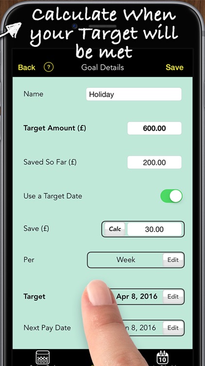 Savings Goals Pro