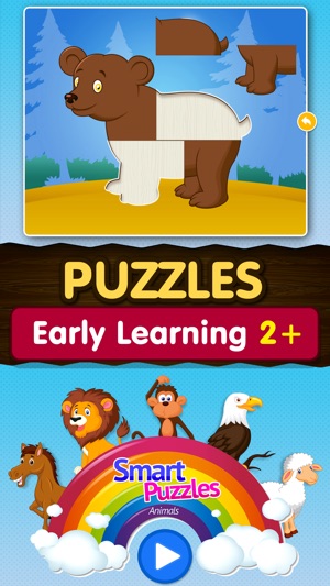 Kids Animal games-SmartPuzzles(圖1)-速報App