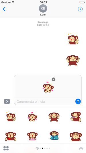 Funny Gorilla - Animated Stickers And Emoticon(圖1)-速報App