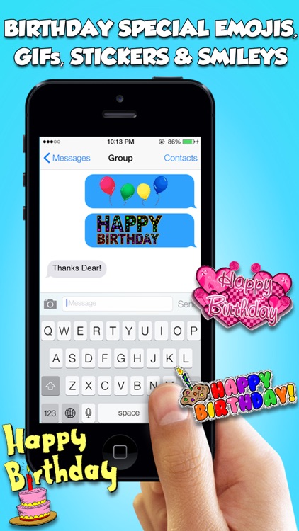 Happy Birthday Animated Emojis & GIFs