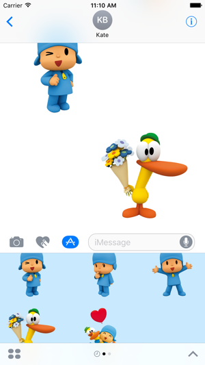 Pocoyo Stickers for messages Free(圖1)-速報App