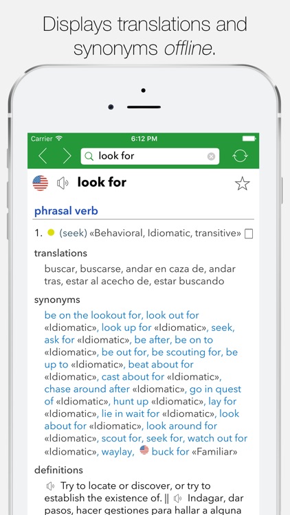 English Spanish Dictionary General screenshot-0