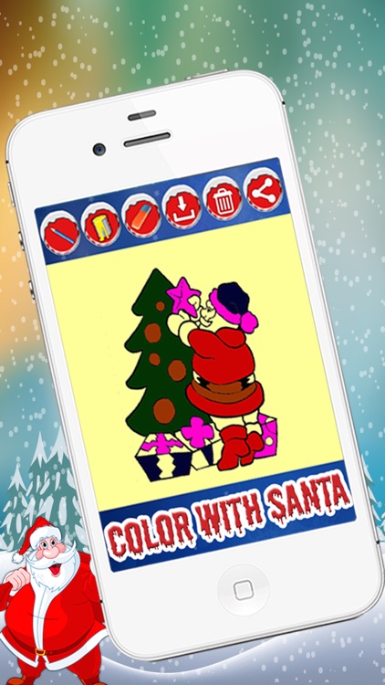 Christmas Coloring  Game For Kids & Adults