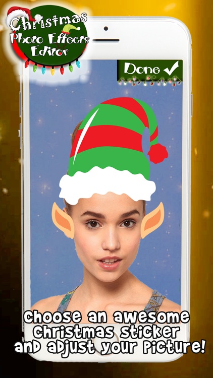 Christmas Photo Effects Edit.or-Face Swap Stickers