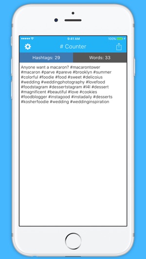 Hashtag Counter(圖1)-速報App