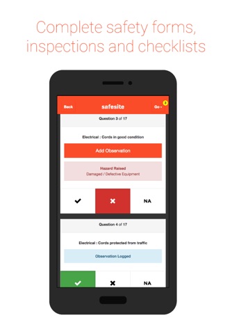 Safesite Safety Management App screenshot 2
