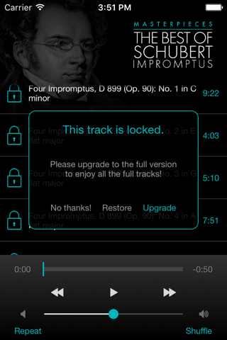 Schubert: Impromptus screenshot 4