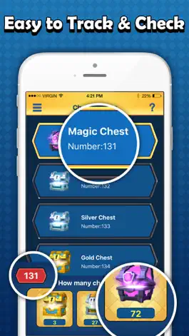 Game screenshot Chest Tracker for Clash Royale - Track Chest Cycle hack