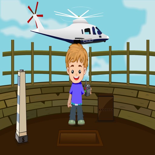 143 Boy Helicopter Escape icon