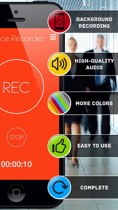 Voice Recorder ( record memos and notes in your diary voice ) Screenshot 3