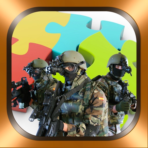 Exclusive Military Puzzles HD iOS App