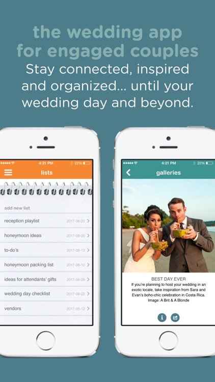 2life Wedding Planner for Engaged Couples