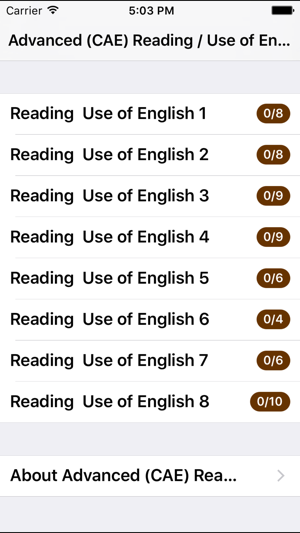 Advanced (CAE) Reading & Use of English