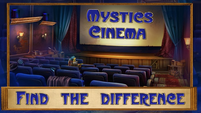 Hidden Object: Mystics In The Cinema  Gold Version(圖1)-速報App