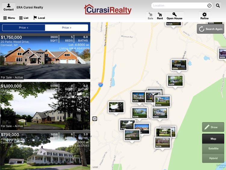 Curasi Realty for iPad