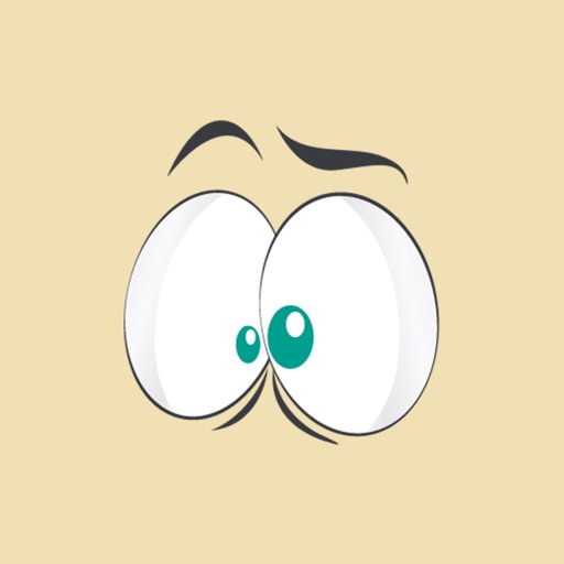 Comical Eye - Cartoon Stickers for iMessage icon