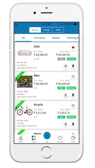 How to cancel & delete iOwnAssets - Manage your assets easily from iphone & ipad 2