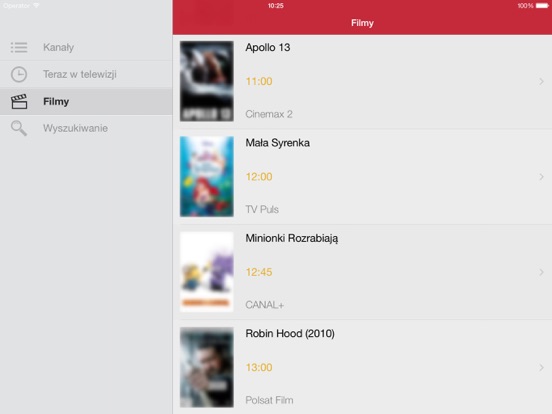 Polska Telewizja (wersja iPad) screenshot 2