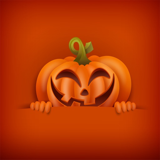 Evil pumpkin - Stickers for iMessage icon