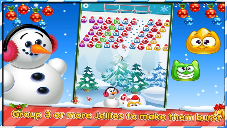 Christmas Jelly Shooter - Match 3 Shooting Game