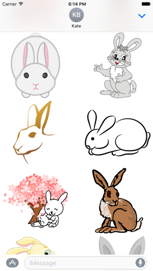 Rabbit Stickers(圖2)-速報App
