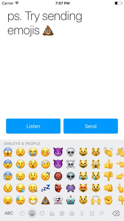 Spoken - Voice messages