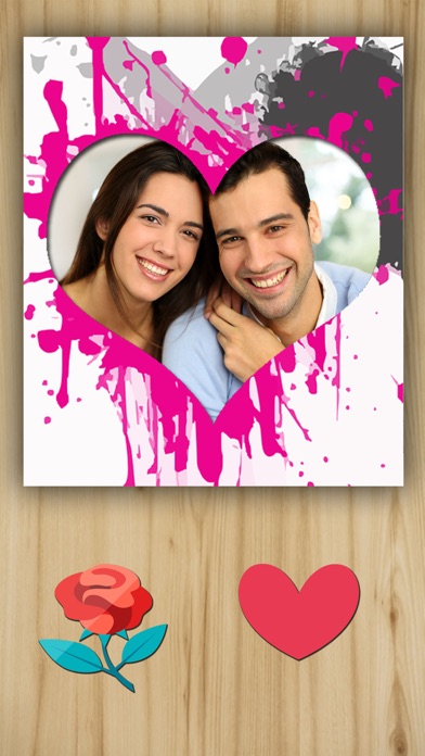 How to cancel & delete Romantic love photo frames - Photomontage from iphone & ipad 4