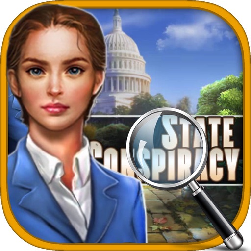 Hidden Objects State Conspiracy Free Game icon