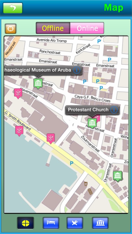 Aruba Island offline Map Travel Guide
