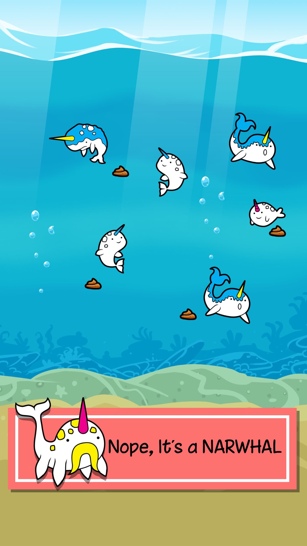 Narwhal Evolution -A Endless Clicker Monsters Game hack tool