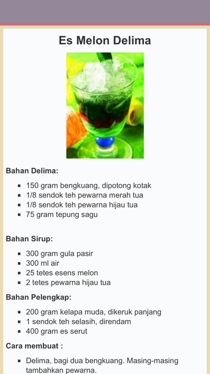 Resep Es Indonesia screenshot-3