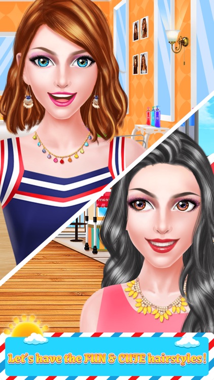 Fashion Girl Hair Style Beauty Salon Game for Girl