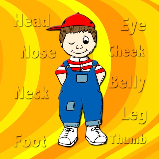 Learn Body Parts in English for Kids iOS App