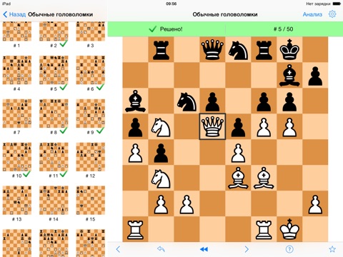 Игра Шахматные головоломки