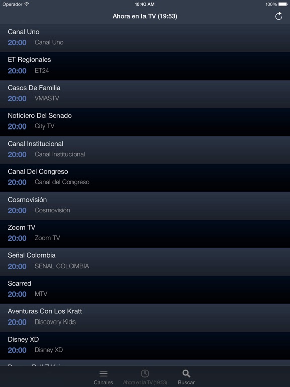 Televisión de Colombia para iPad screenshot 2