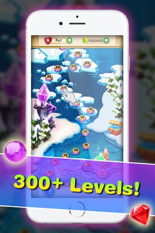 Diamond Splash - Match Up Color Geometry Gems screenshot 2