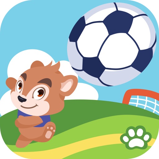 Happy FootBall - Uncle Bear education game iOS App