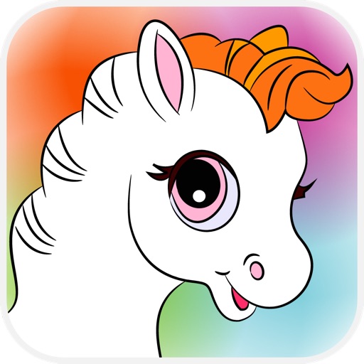 My Pony Kids Coloring Icon