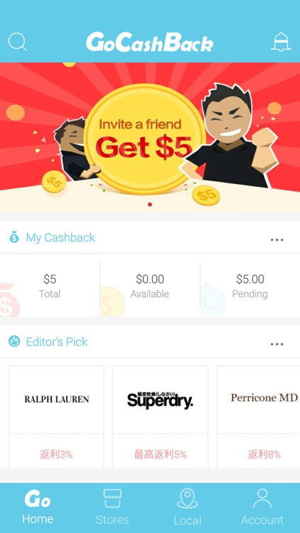 GoCashBack - Top Cash Back Site with Hot Deals