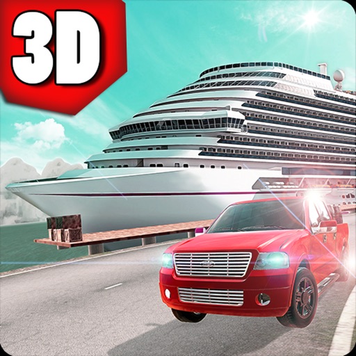 Car Transporter Games 2017 Real 3D Icon